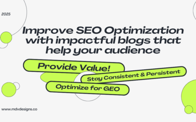 Improve SEO Optimisation with impactful blogs that help your audience